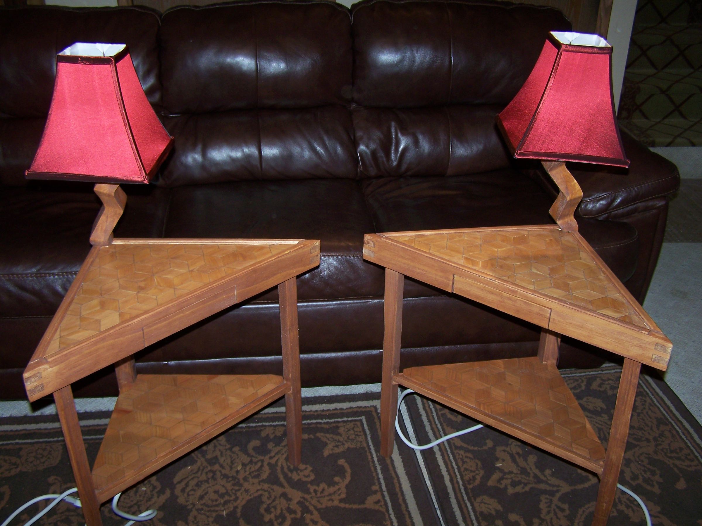 Coolest crooked lamp table you will ever see