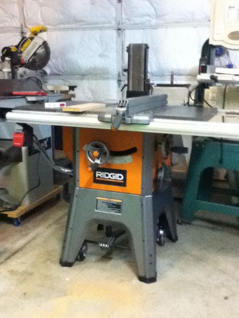 Ridgid R4512 Table Saw Manual