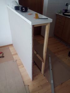 Cover Construction With Plasterboard