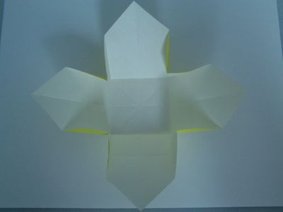 Origami Box With Interlocking Flaps : 3 Steps (with Pictures ...