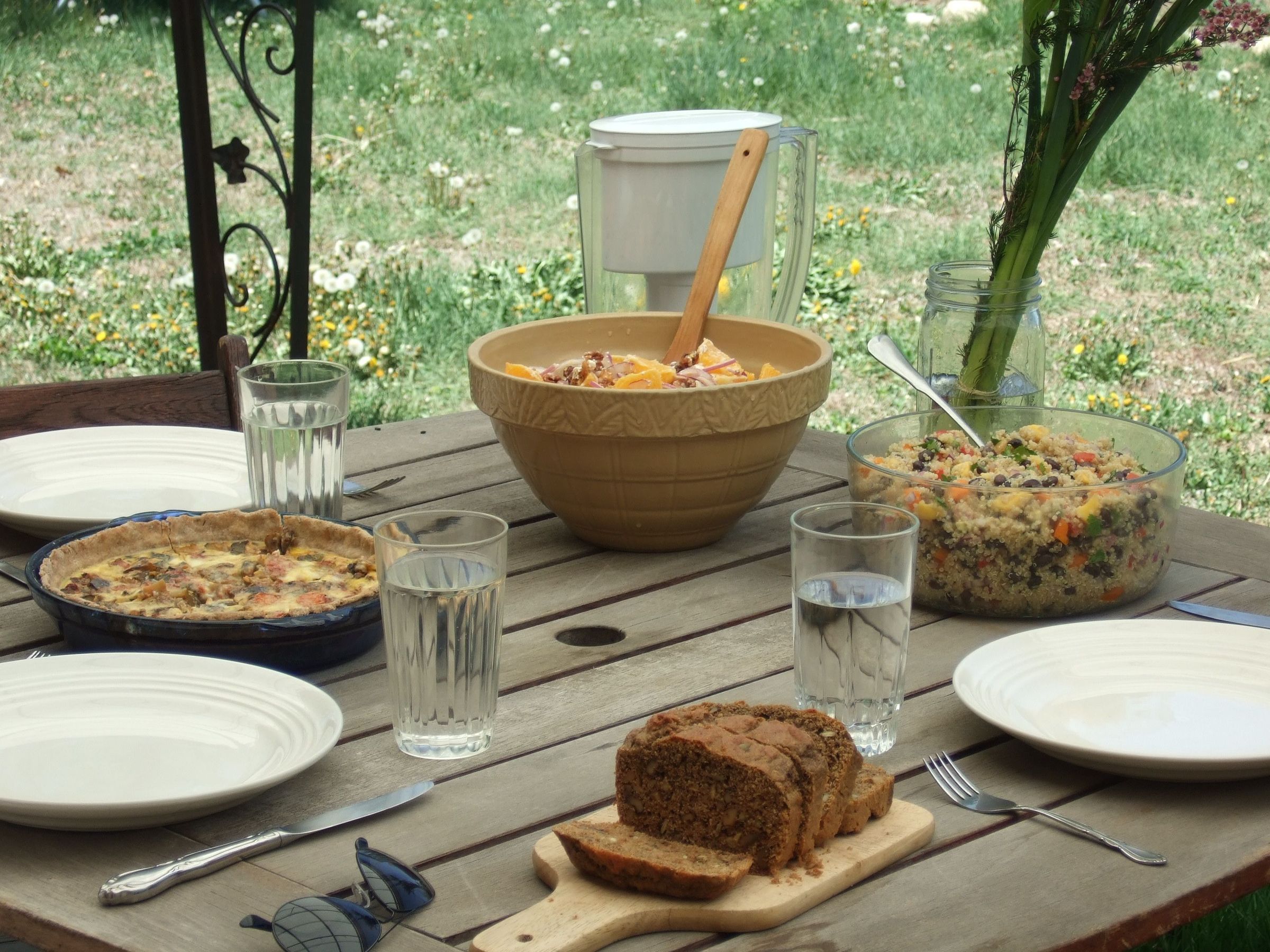 Breezy and Beautiful, Bountiful Brunch (Vegetarian)