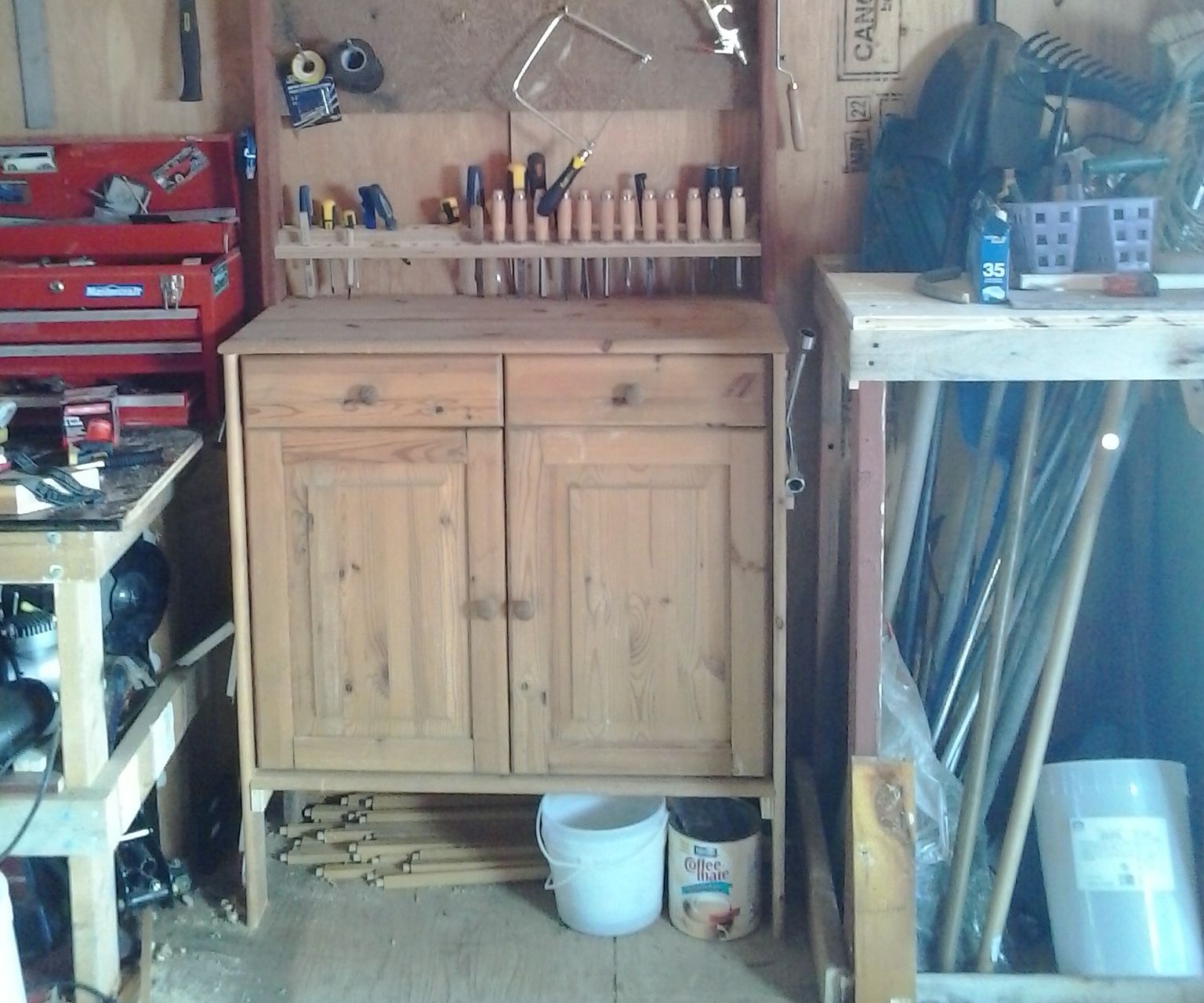 Sideboard to Work-space Upgrade