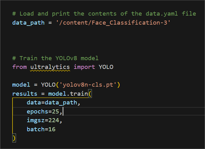 Training the Model