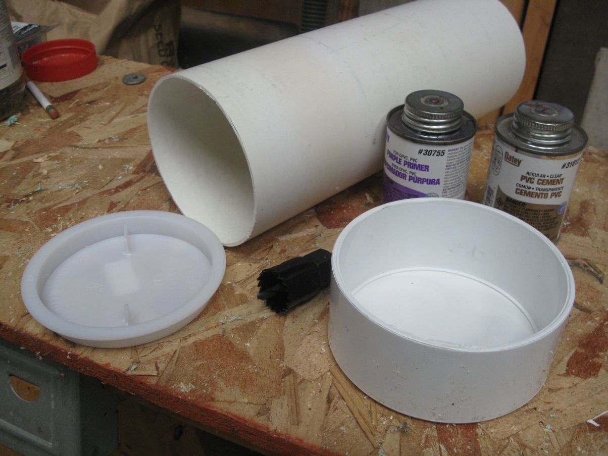 PVC Wren House Materials and Tools Needed