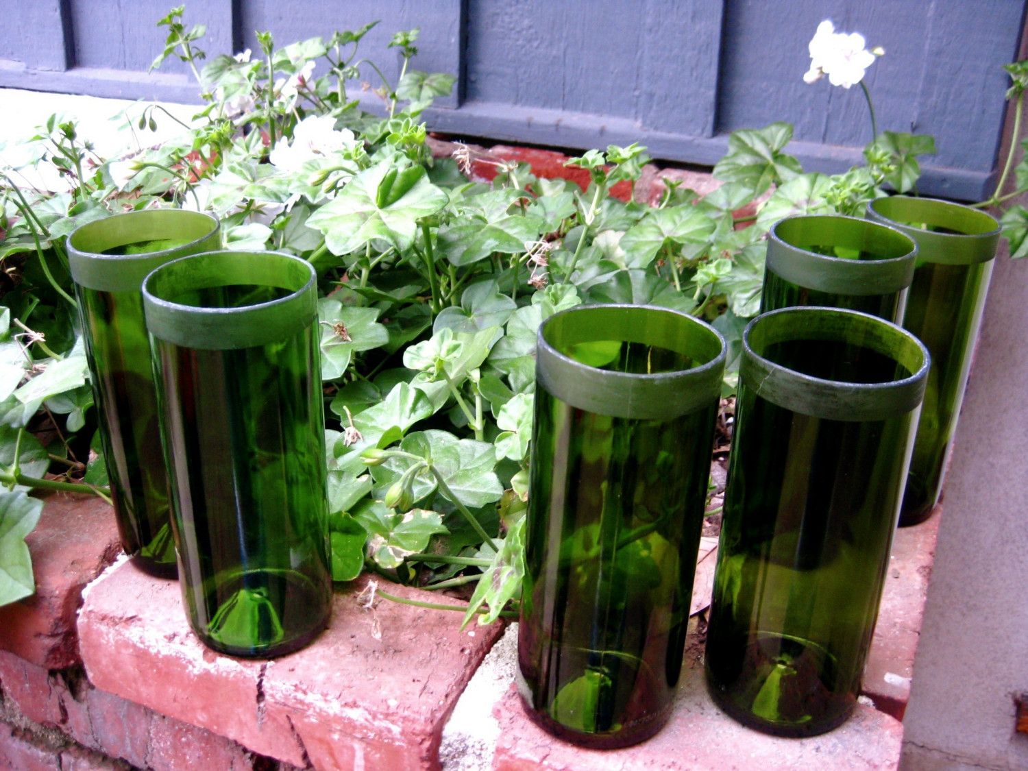 Faux Etched Glass Wine Bottle Vase/Votive Holder Instructables