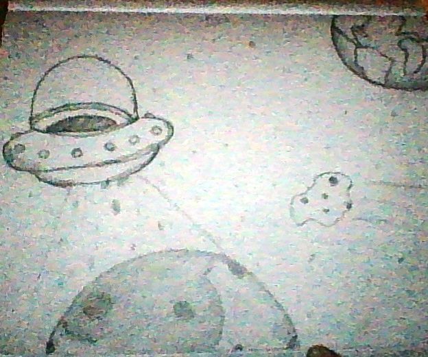 Space Artwork Sketch