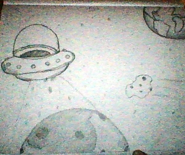 Space Artwork Sketch