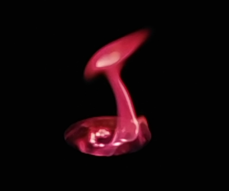 How to make red flames