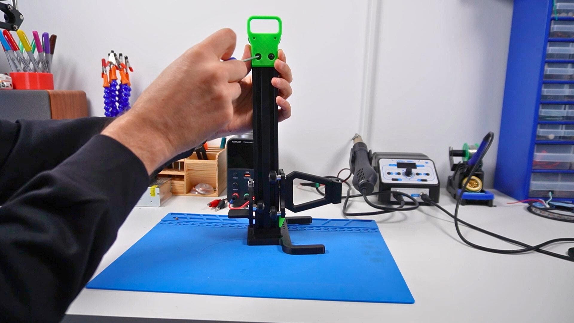DIY Heat-Set Threaded Insert Press for 3D Printed Parts : 8 Steps (with ...