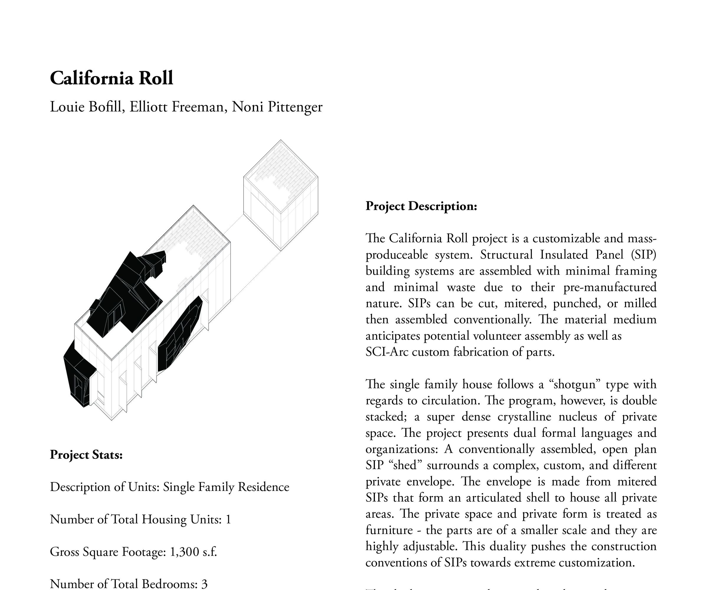 How to Make a California Roll House: SIP House Design