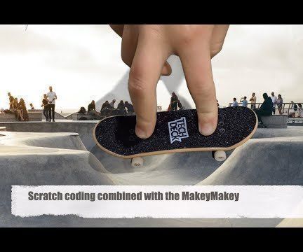 Makey Makey and the Tech Deck