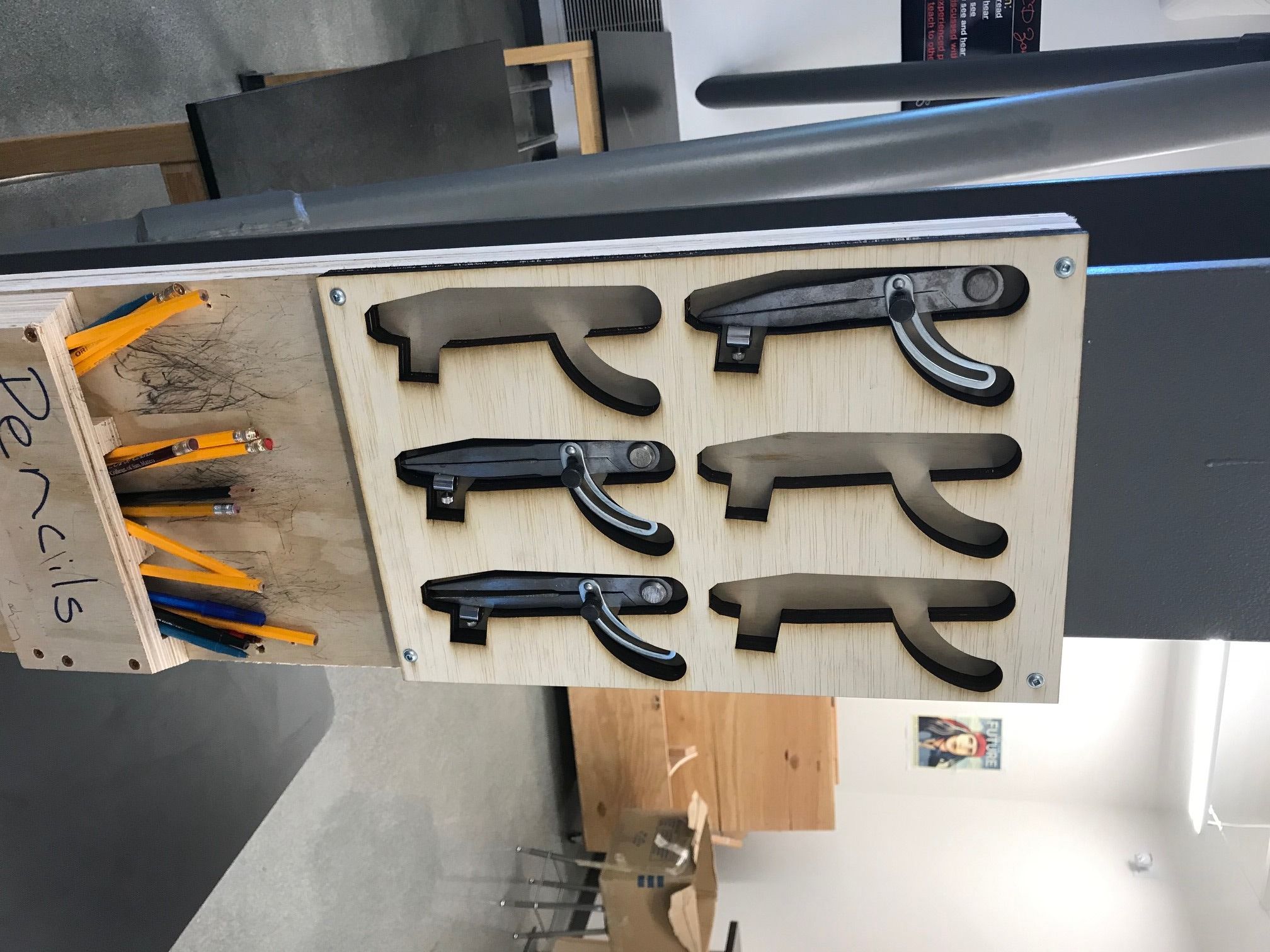 Organizational Cutout on Laser Cutter 3 Steps Instructables