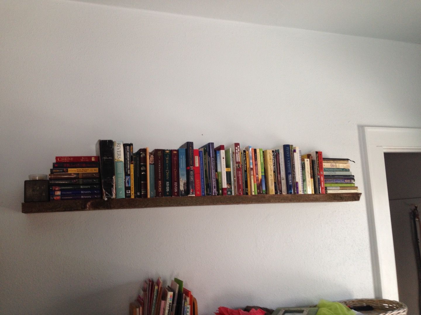 SuperSturdy Floating Shelf From Barn Wood 14 Steps (with Pictures