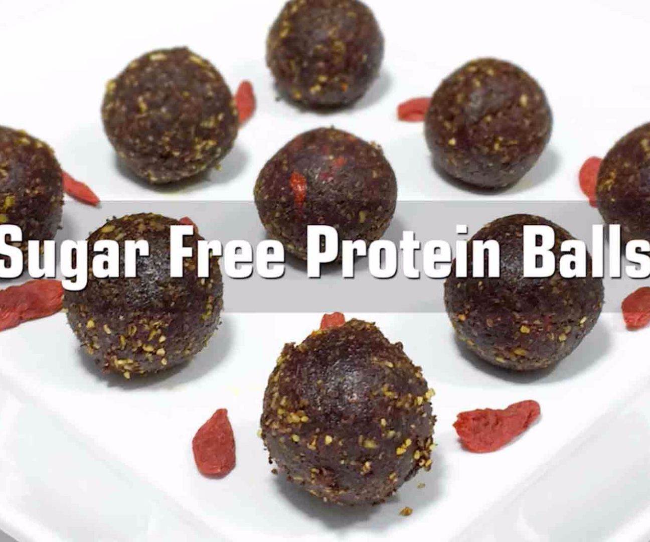 Sugar Free Protein Balls Video Recipe