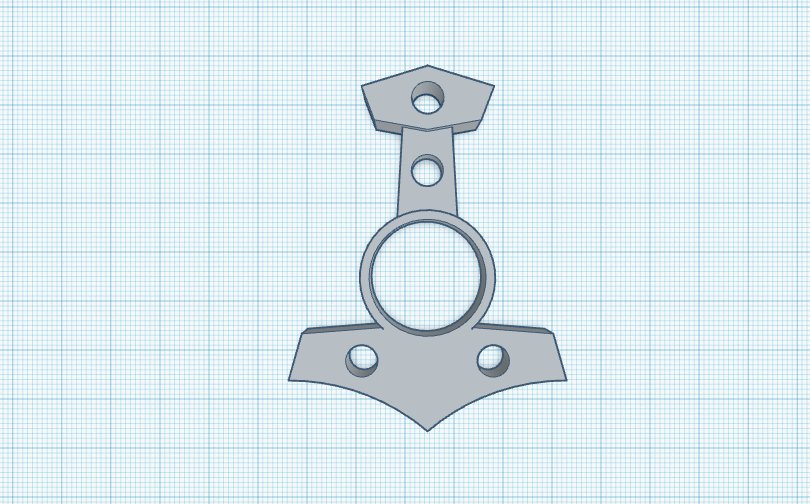 Mjölnir- a (Balanced) Asymmetric Fidget Spinner