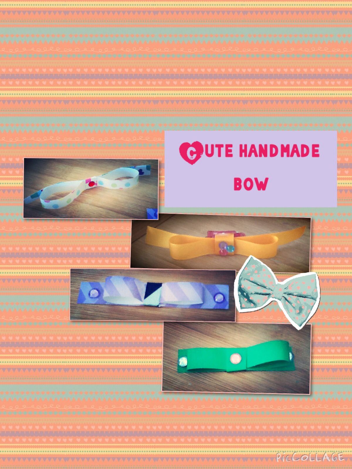 Cute Handmade Bow