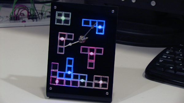 TETRIS clock