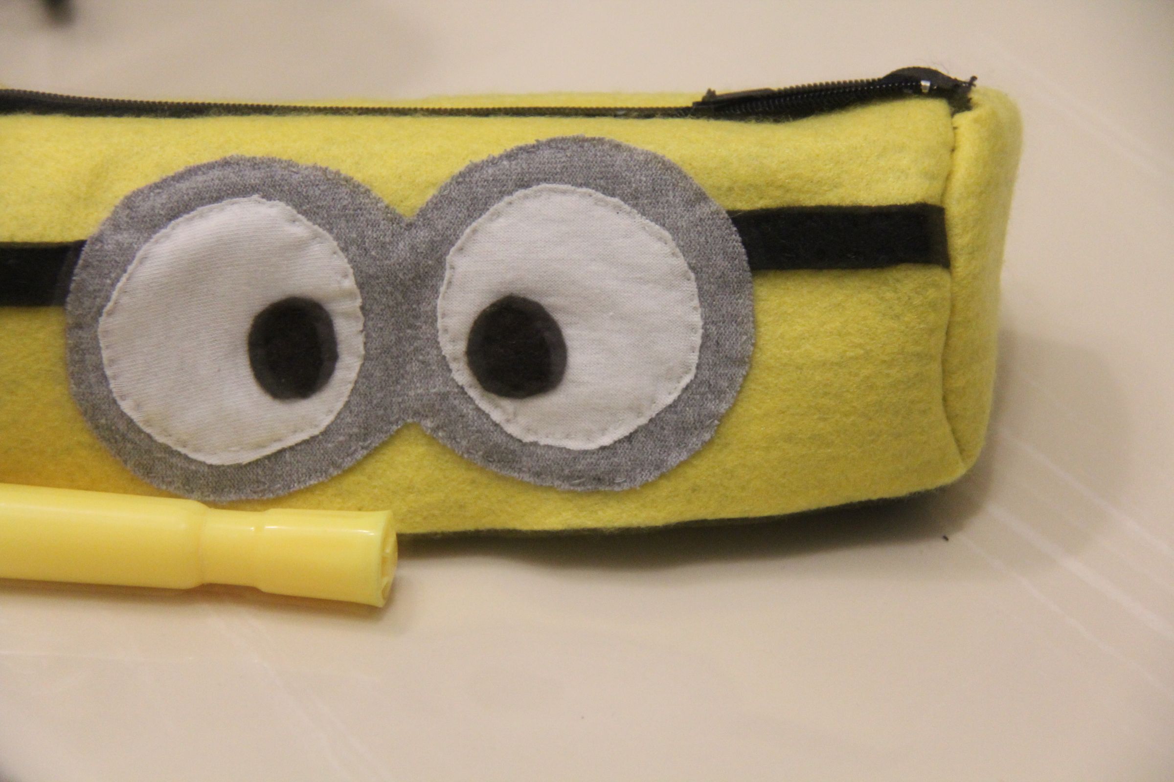 DIY Minion Pencil Case 4 Steps Instructables