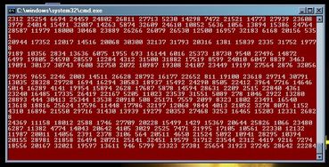 Batch Matrix Code How to Make a Matrix Batch File : 3 Steps - Instructables
