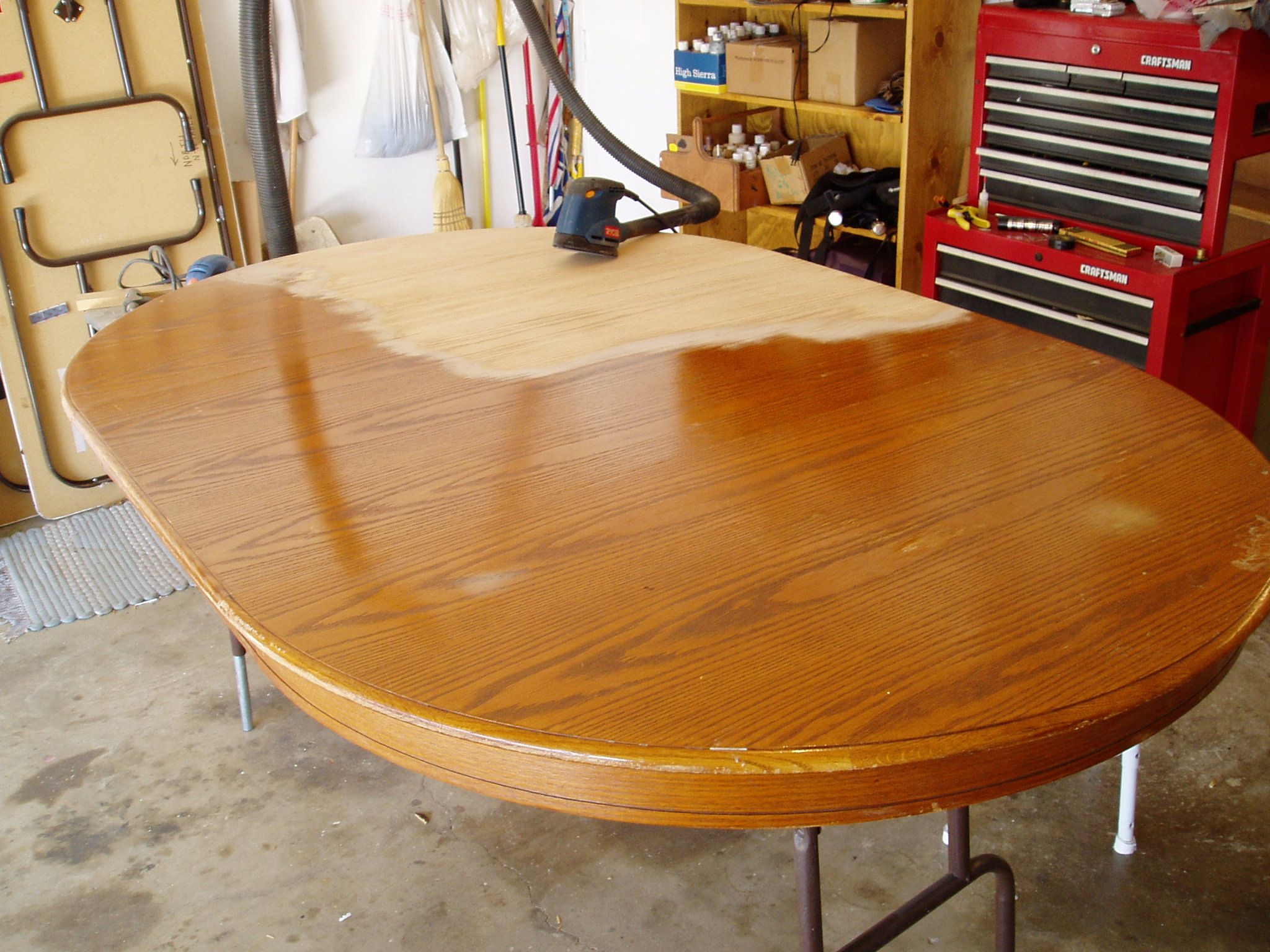 REFINISH a TABLE Instructables