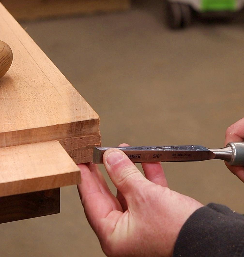 The Top With Breadboard Ends