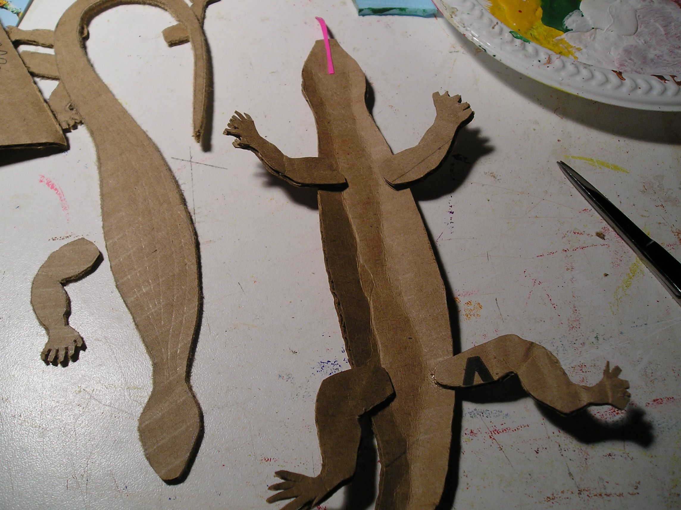 Cardboard Critters 8 Steps Instructables