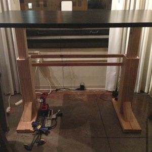 Electric Height Adjustable Desk : 6 Steps (with Pictures) - Instructables
