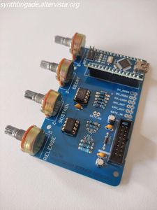 Arduino ADSR Digital Envelope Generator Module - Version 2 : 5 Steps ...