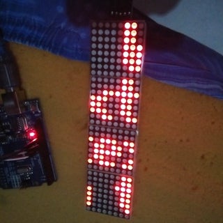 Scrolling Text on a 8x8 LED Matrix Using an Arduino UNO : 5 Steps (with ...