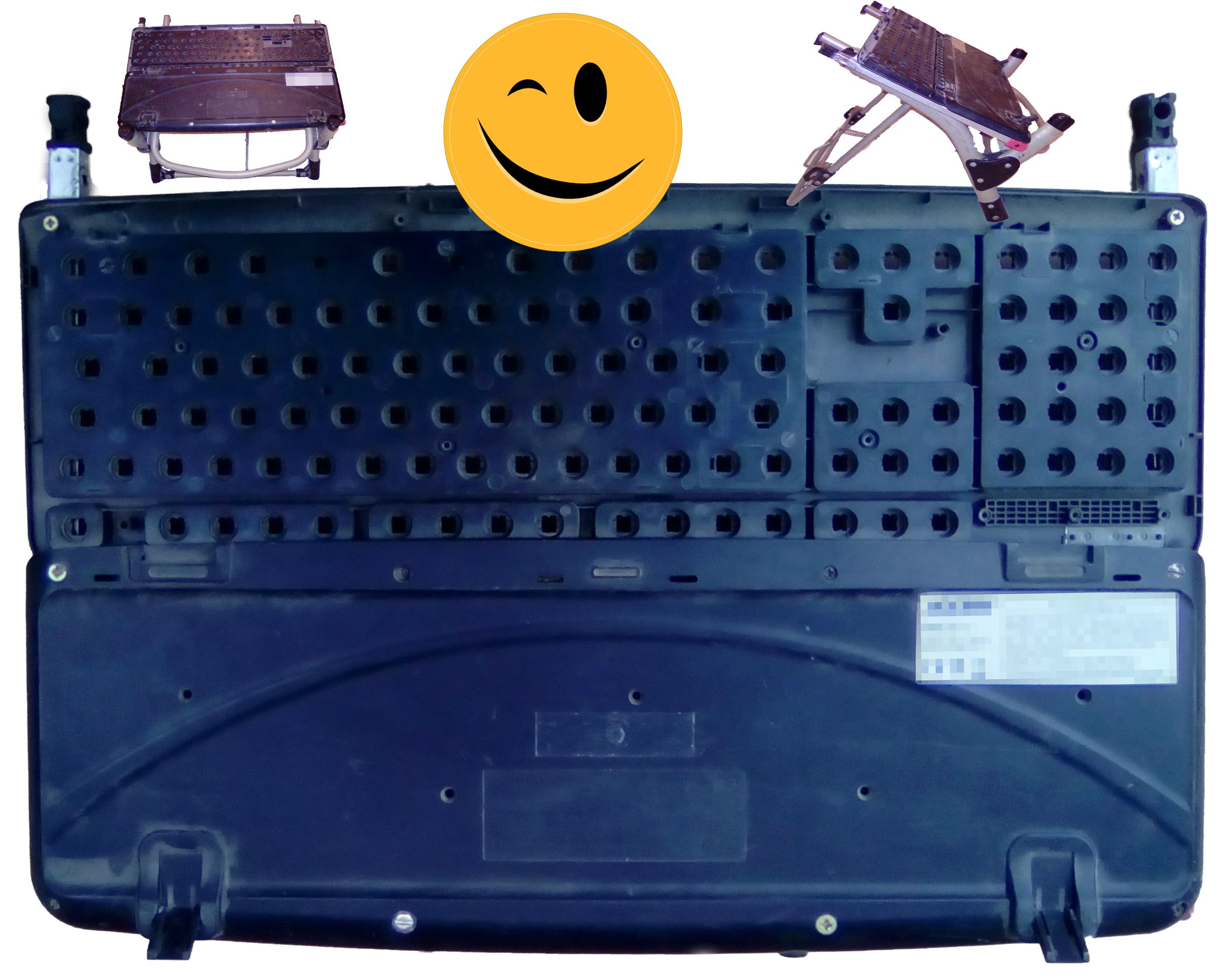 Recycle an Old Keyboard to a Laptop Stand 6 Steps Instructables