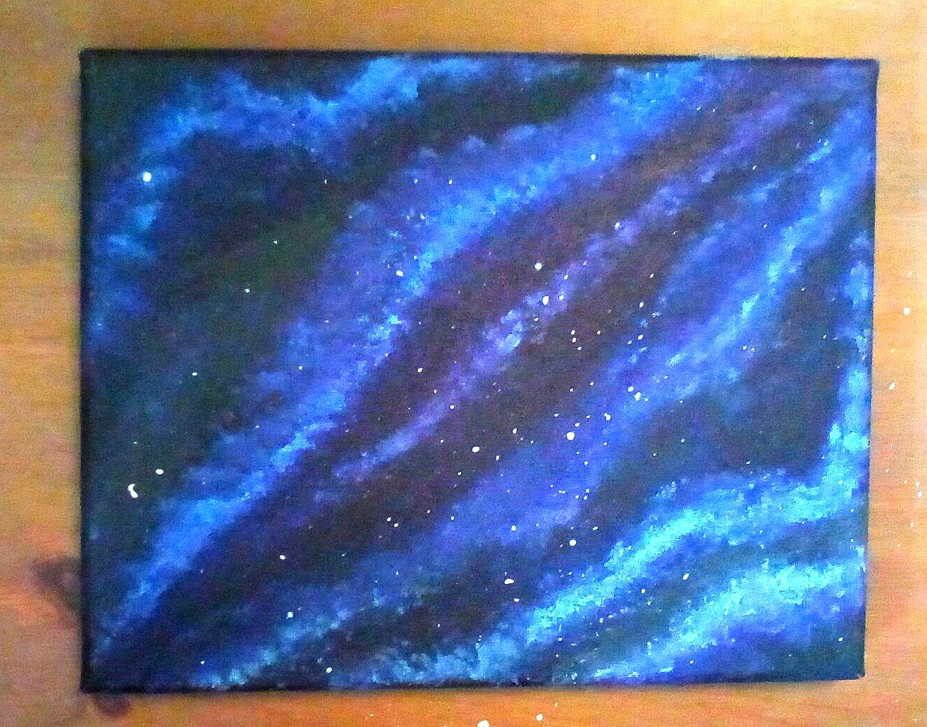 How to Paint a Galaxy + Materials! 8 Steps Instructables
