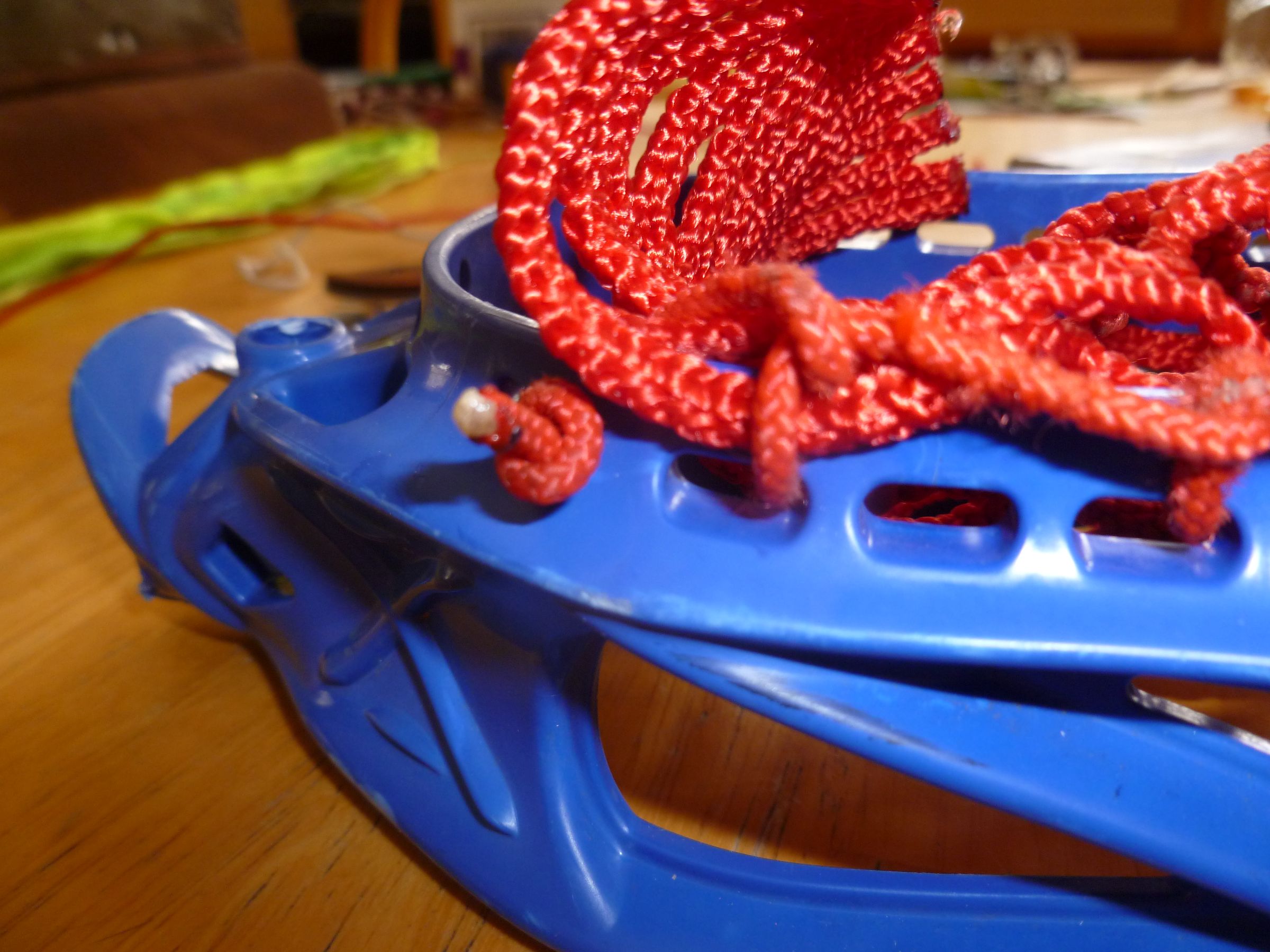 How to String a Lacrosse Head 6 Steps Instructables