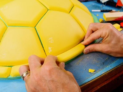 Making A Turtle Shell DIY Turtle Shell From a Foam Mat! : 29 Steps (with Pictures ...