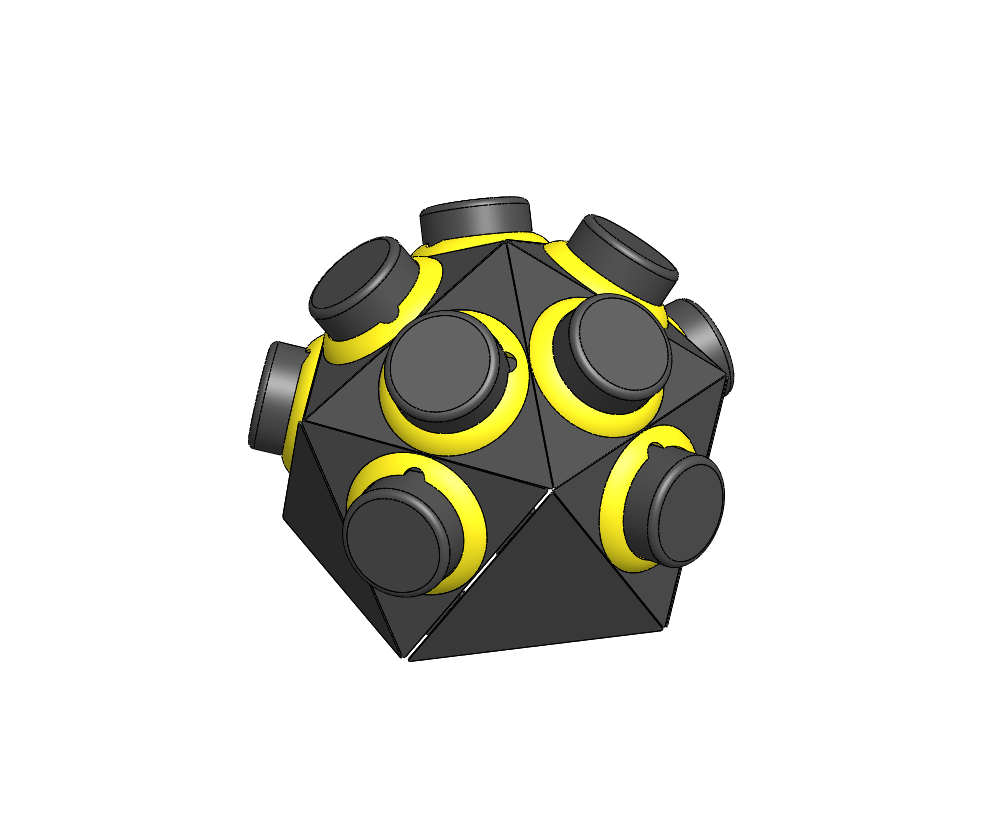 IOT123 - ASSIMILATE SENSOR HUB: ICOS10 GENERIC SHELL (HOOKUP WIRE) Assembly