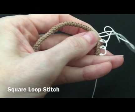 Armenian Knotted Lace - Square Loops