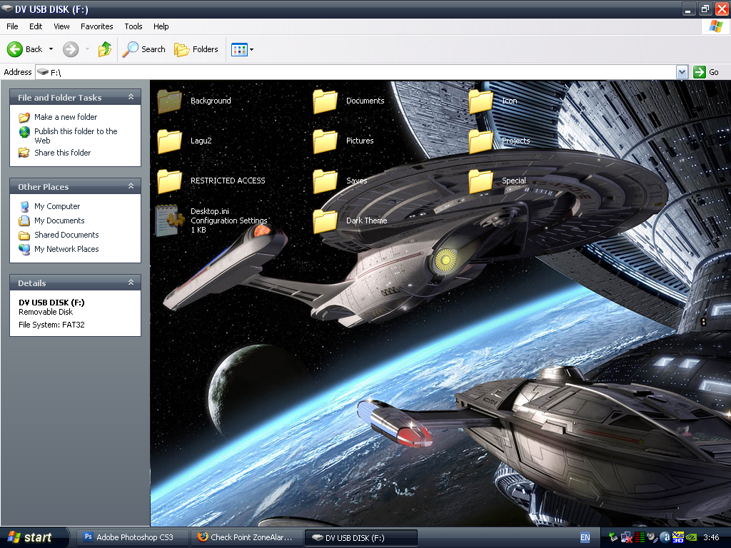 Flash disk Background
