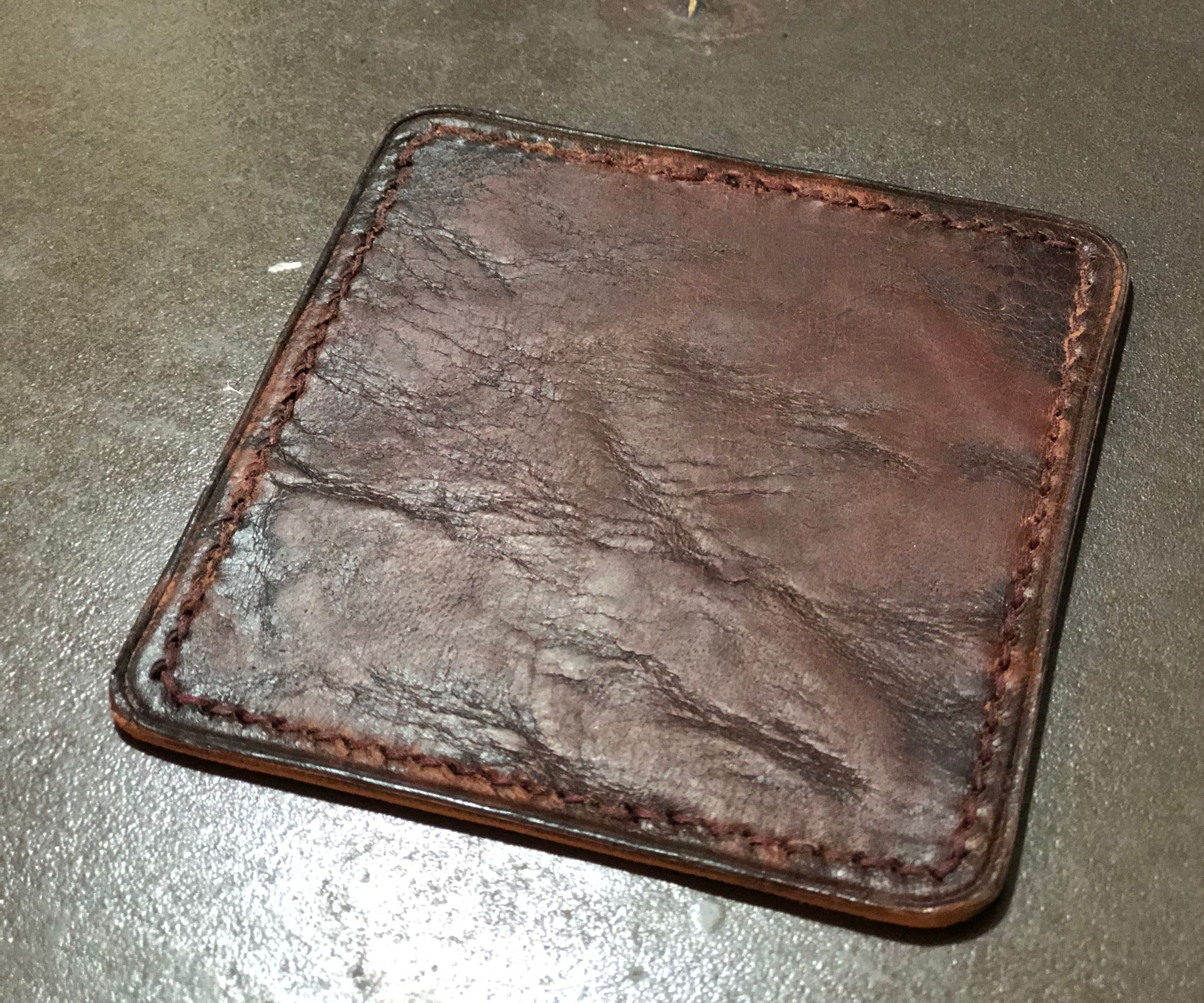 Stitched Leather Coaster