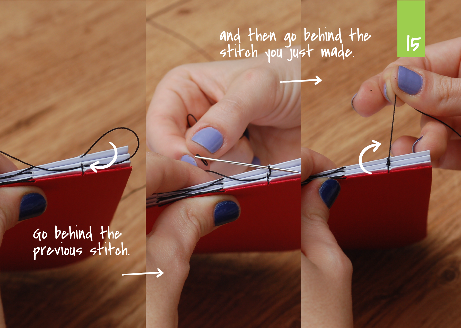 French Link Stitch Bookbinding 8 Steps (with Pictures) Instructables