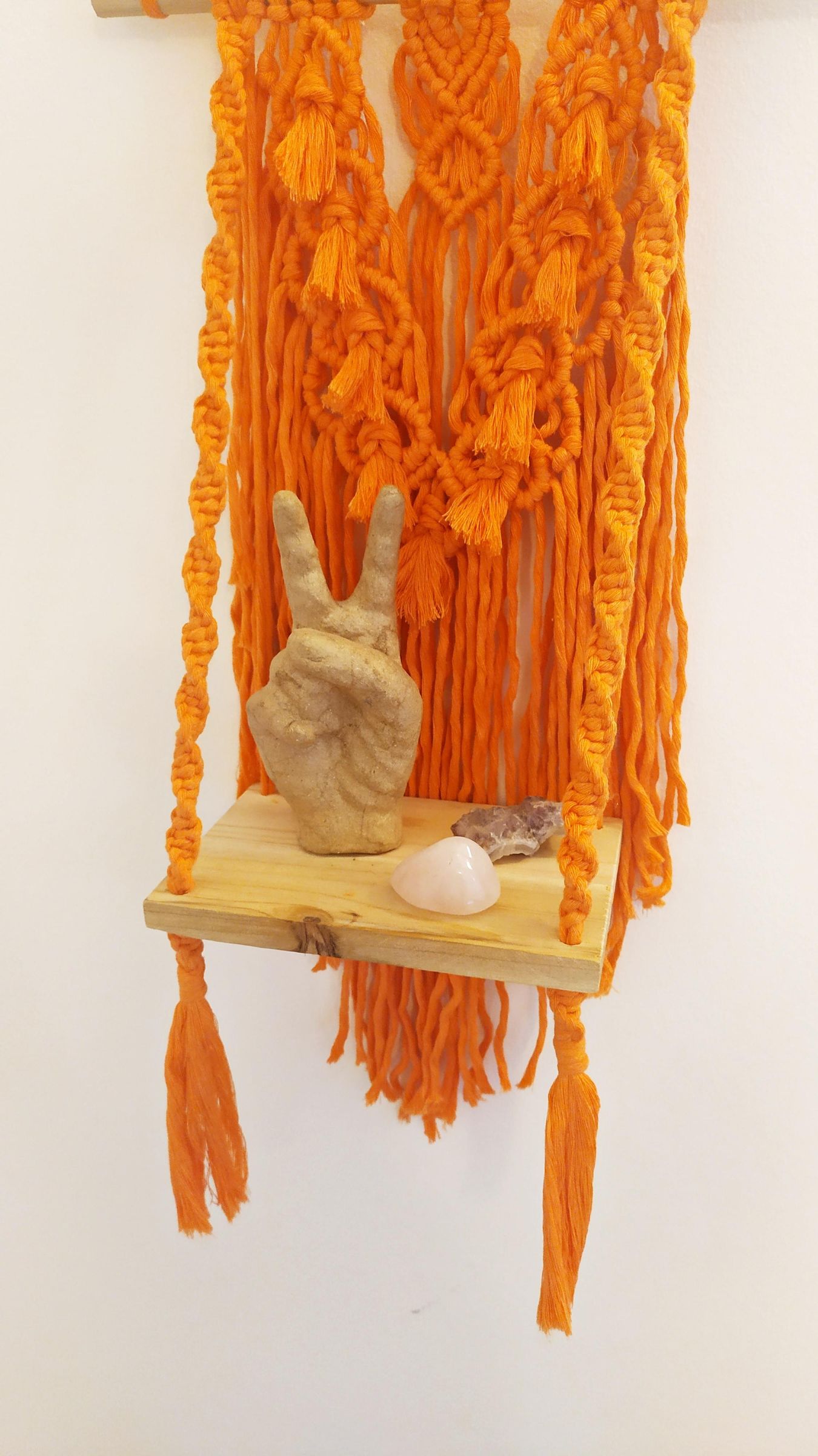 How to Make a Macrame Wall Hanging Shelf 18 Steps (with Pictures