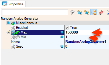 In Visuino Add & Set Components