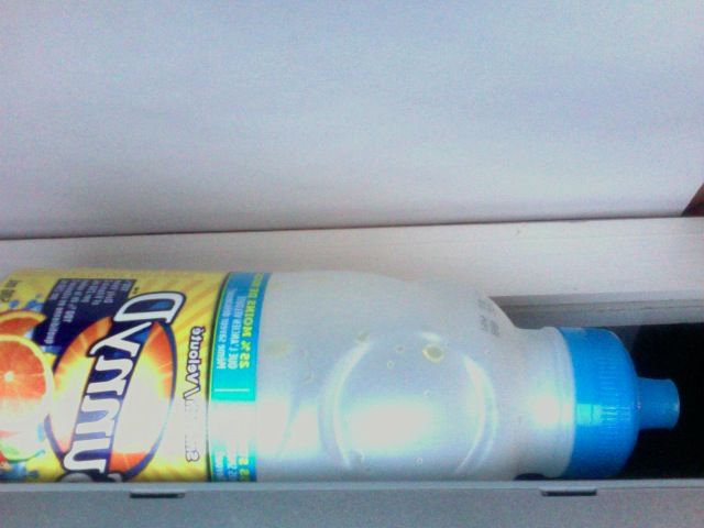 How to turn a 'sunny d' single serve bottle into a funnel