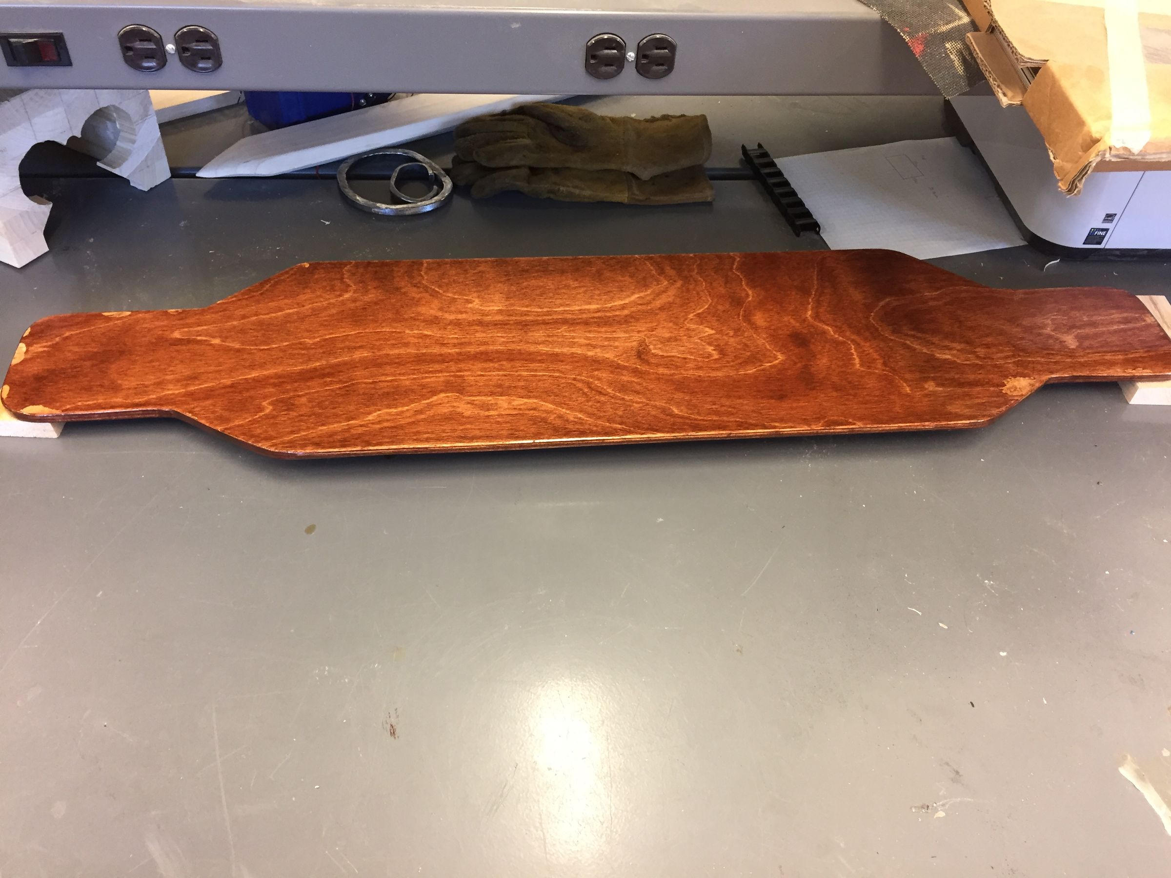 Baltic Birch Plywood Longboard