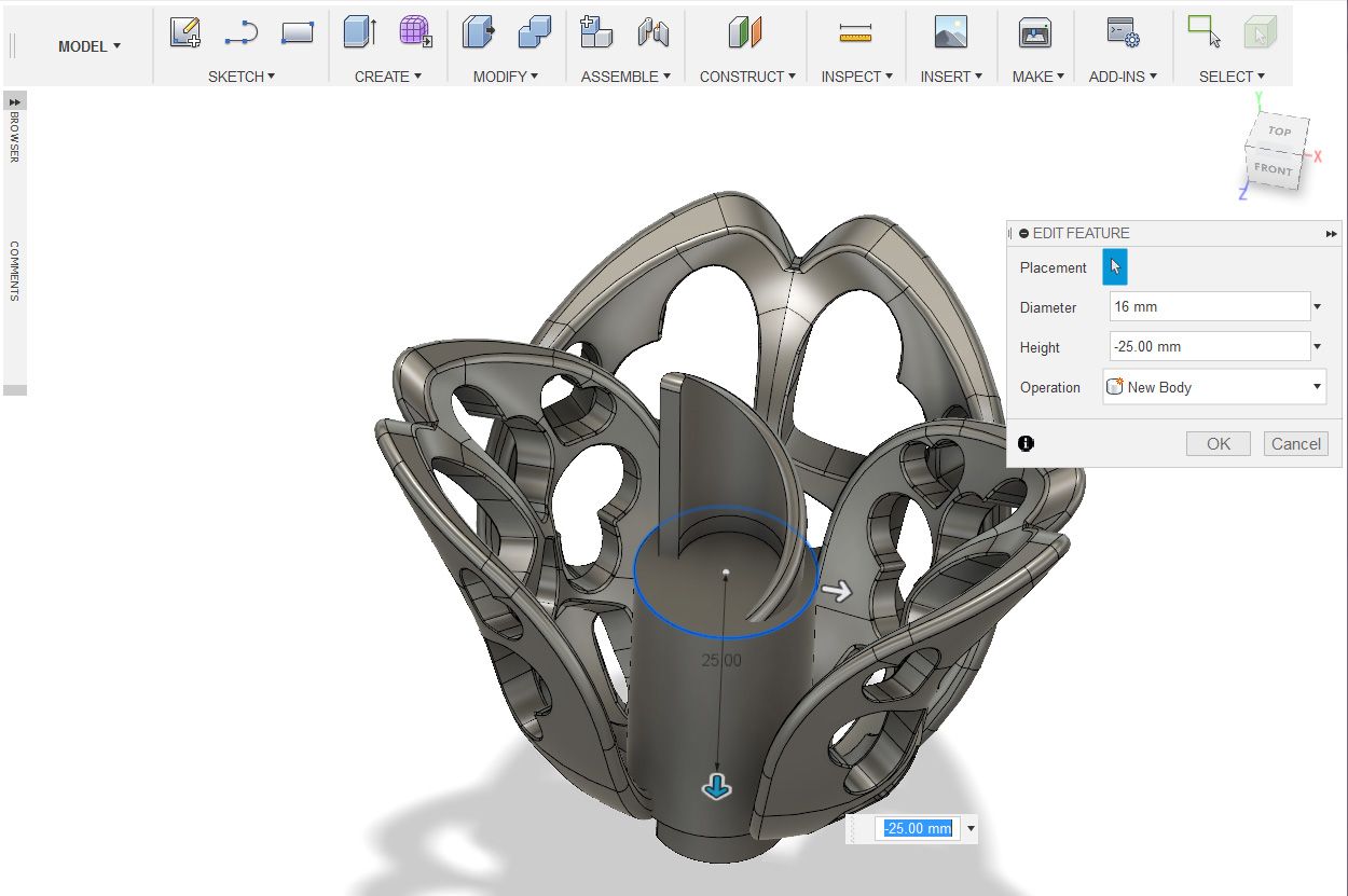 Fusion 360 3D Printable Flower 13 Steps (with Pictures) Instructables