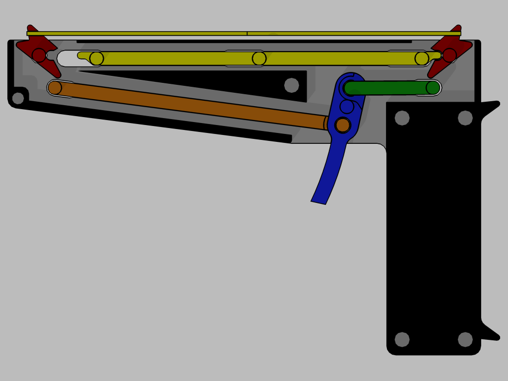 3D Printable Rubber Band Gun (With Prank Mode!)