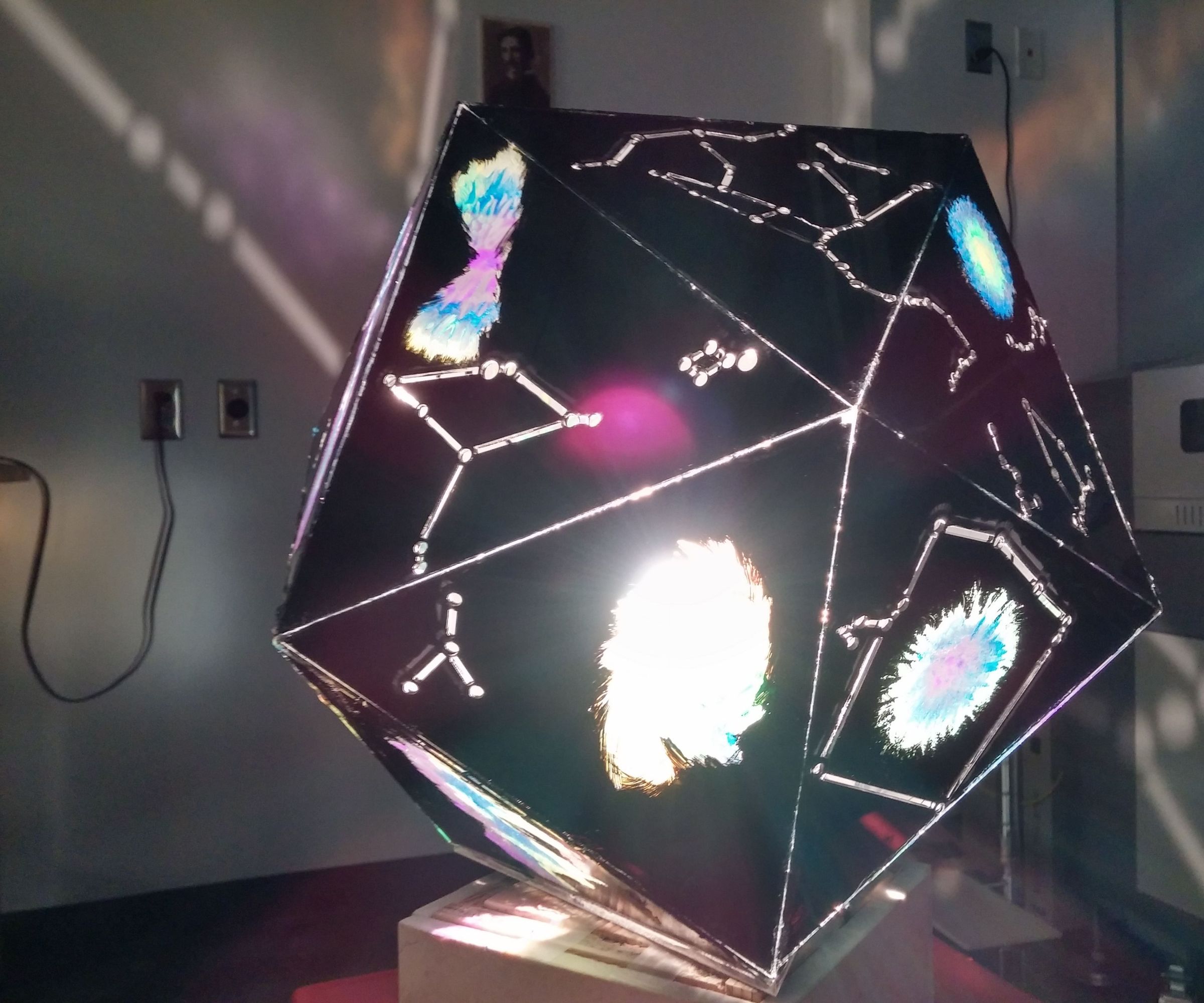 Laser Cut Constellation Projection Lamp