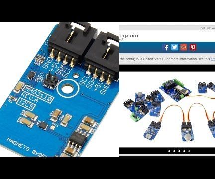 Raspberry Pi MAG3110 Electronic Compass Sensor Java Tutorial