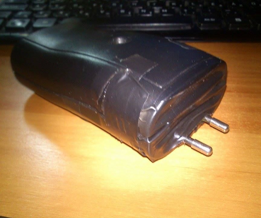 Taser (stun Gun) From a Battery Charger Adapter V2.0