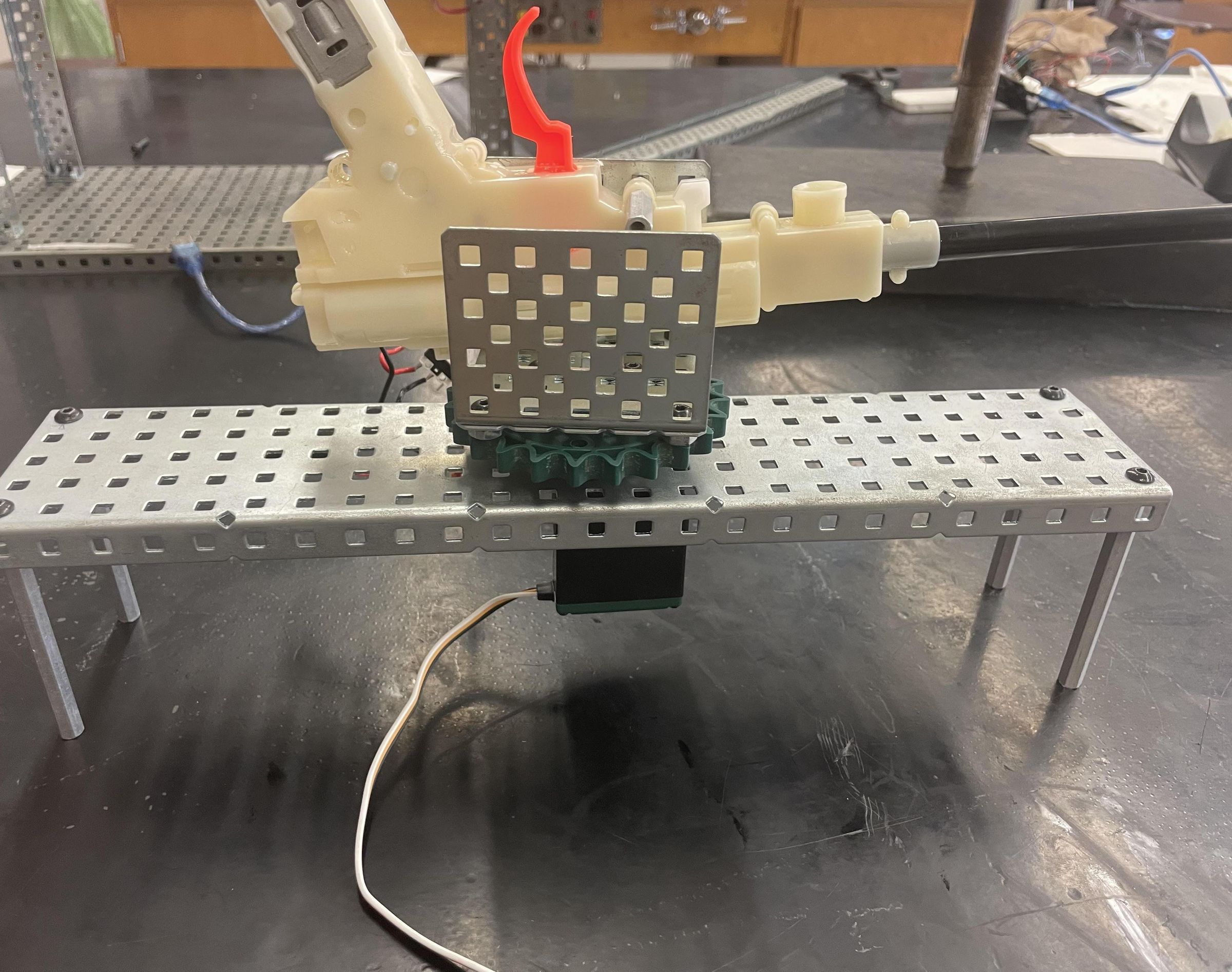 Rotating Turret Controlled by Arduino, by James Ackerman, Jacob Harmon and William Farr