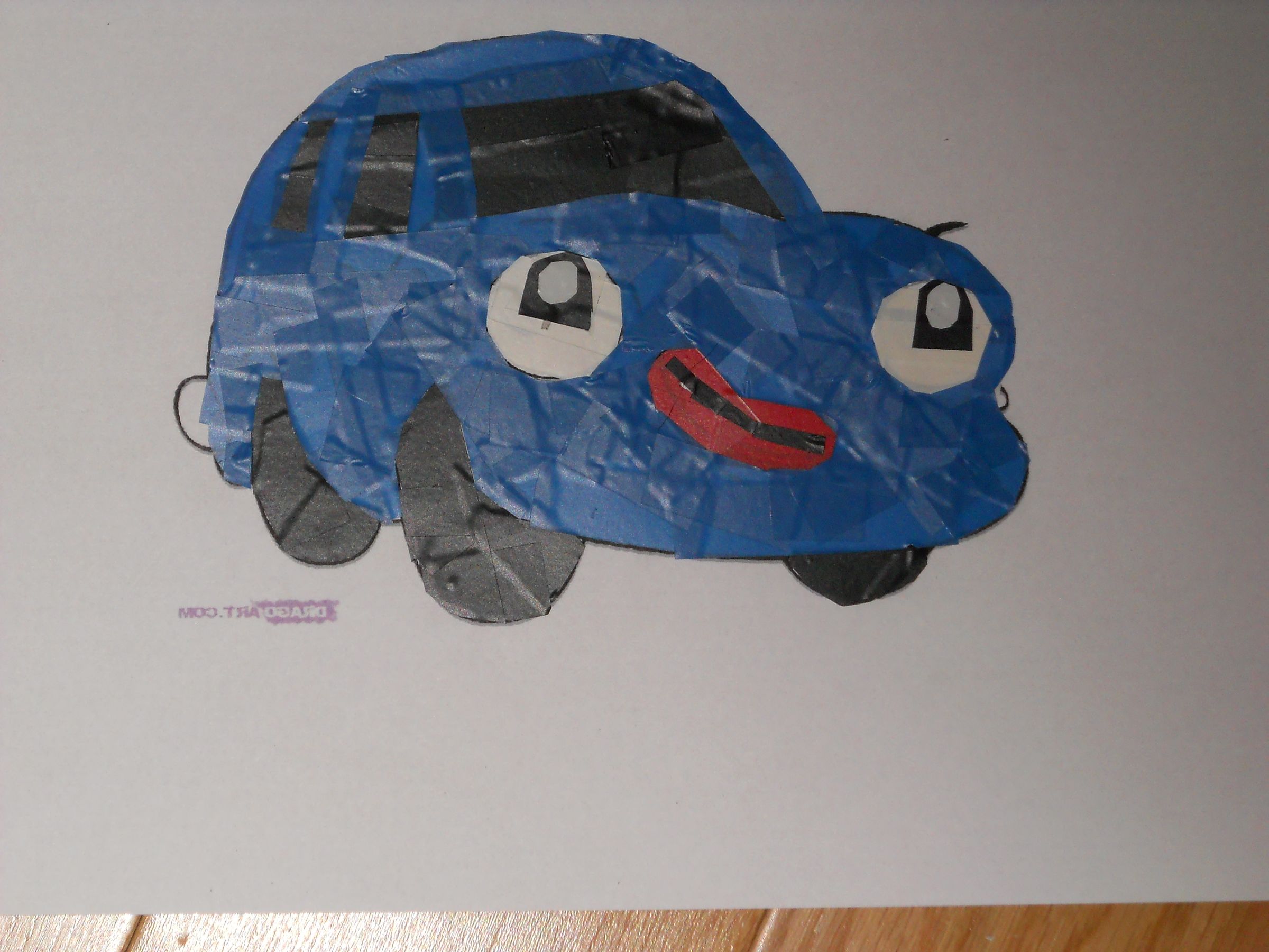 Duct Tape Painting 10 Steps Instructables