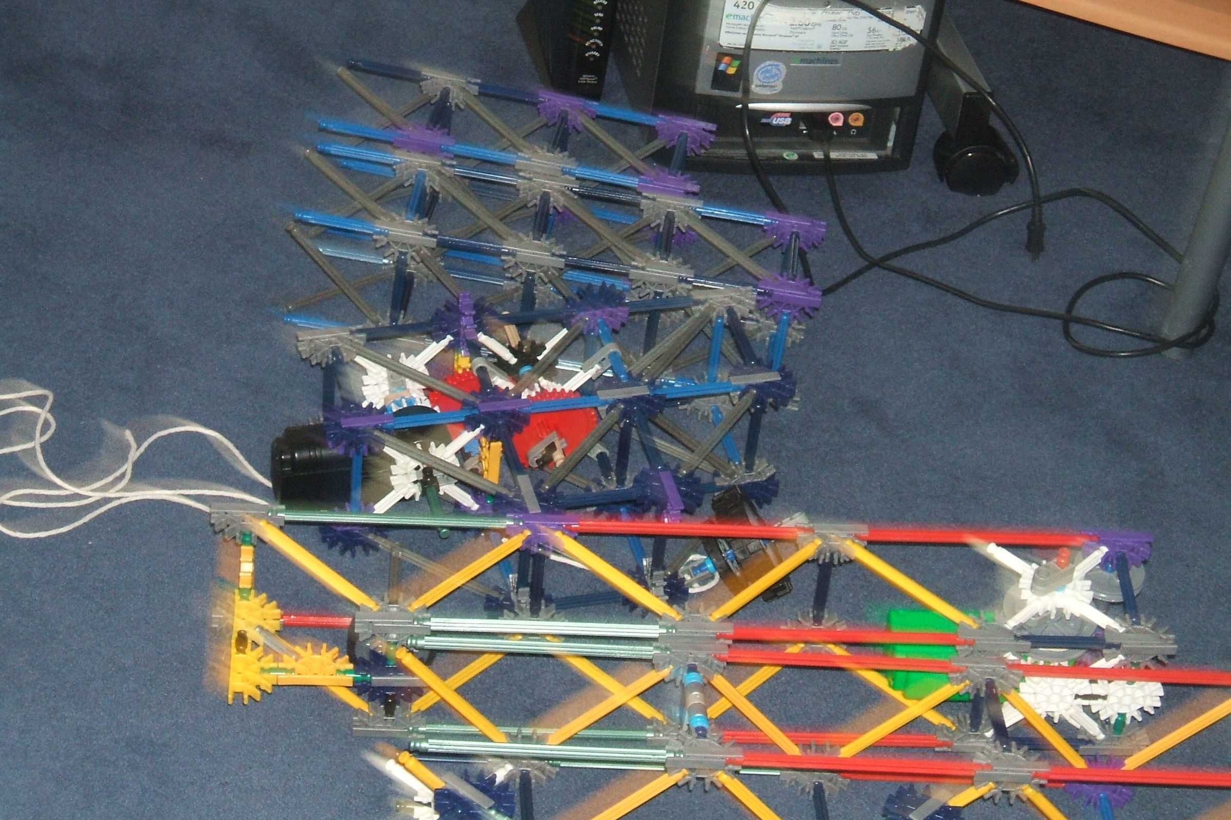 Knex Crane 8 Steps Instructables